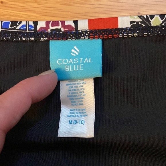 Bikini bathing suit, top Shein, bottom Coastal Blue, both size M, good condition - Picture 5 of 6